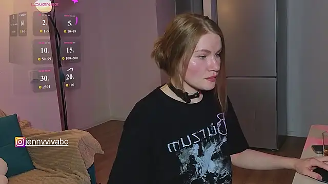 Jennyviva stripchat live cam model