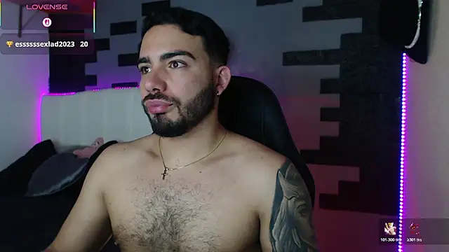 adamhairy stripchat live cam model