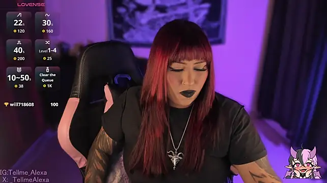Tellme_Alexa stripchat live cam model
