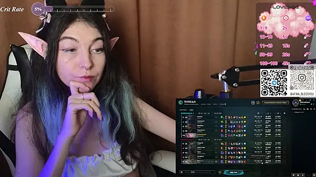 AfinaSweet stripchat live cam model
