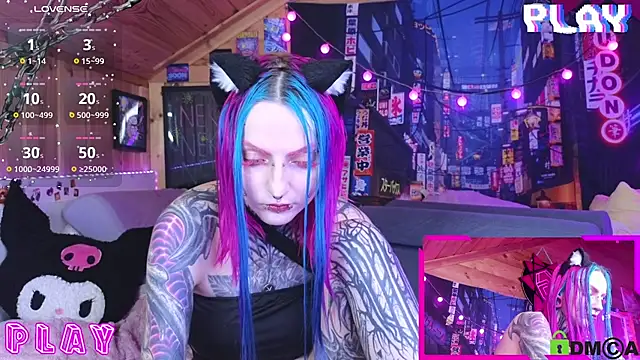 NekoCyber stripchat live cam model