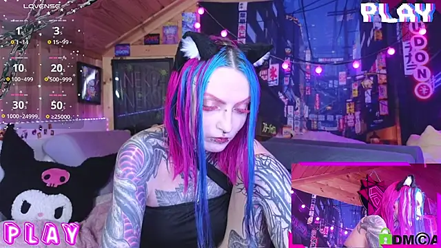 NekoCyber stripchat live cam model