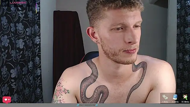 andrewxbii stripchat live cam model