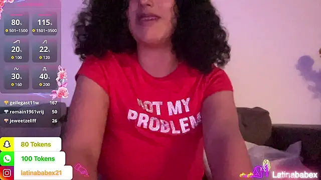 Latinababex stripchat live cam model