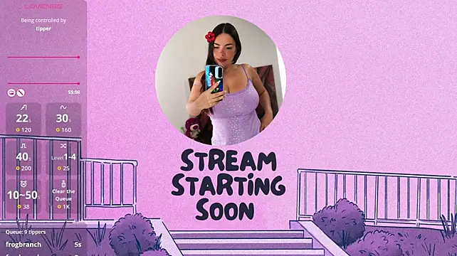 arianacg stripchat live cam model