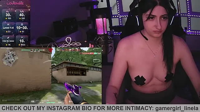 Gamergirl-Linela stripchat live cam model
