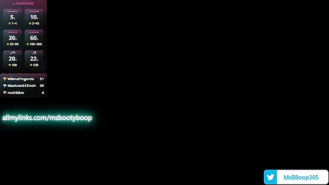 MsBootyBoop stripchat live cam model