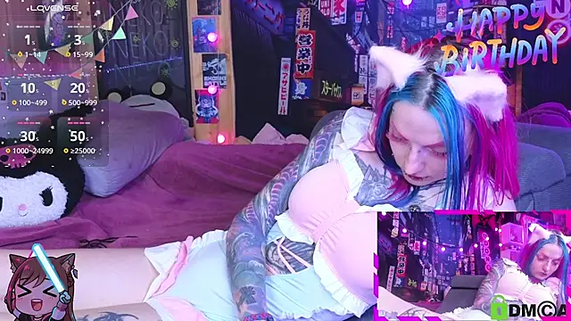 NekoCyber stripchat live cam model
