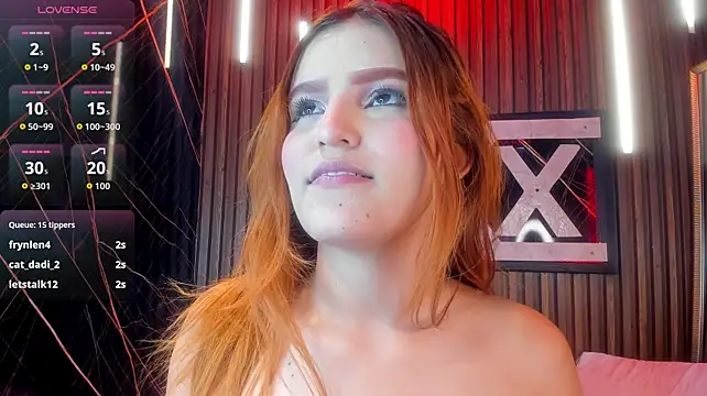 ZharaRousse stripchat live cam model