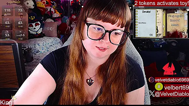 VelvetDiablo stripchat live cam model
