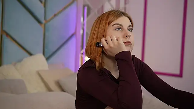 GingerPinky stripchat live cam model