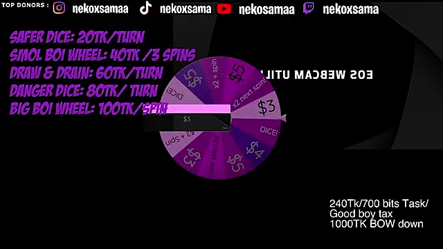 NekoxSama stripchat live cam model