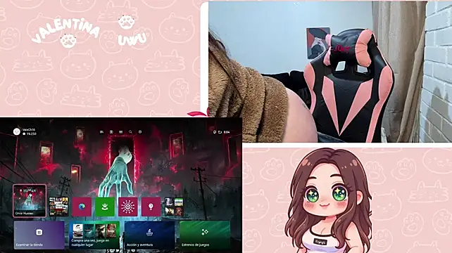 valentinauwu stripchat live cam model