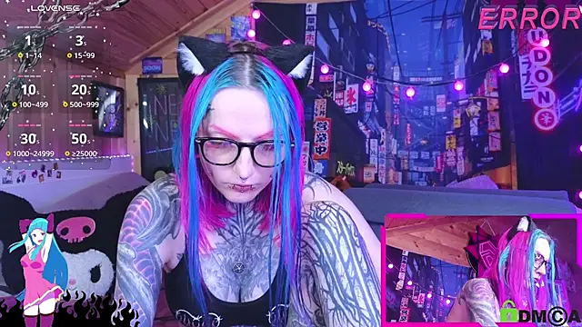NekoCyber stripchat live cam model