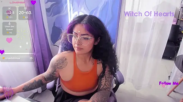 witchviolet stripchat live cam model