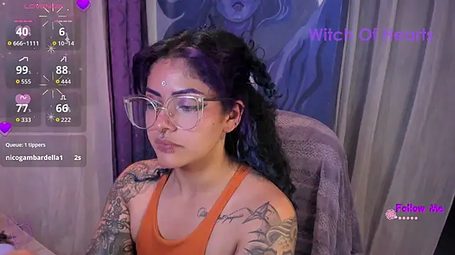 witchviolet stripchat live cam model