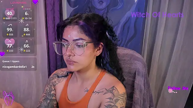 witchviolet stripchat live cam model