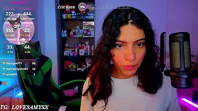 Lovelyamyy stripchat live cam model