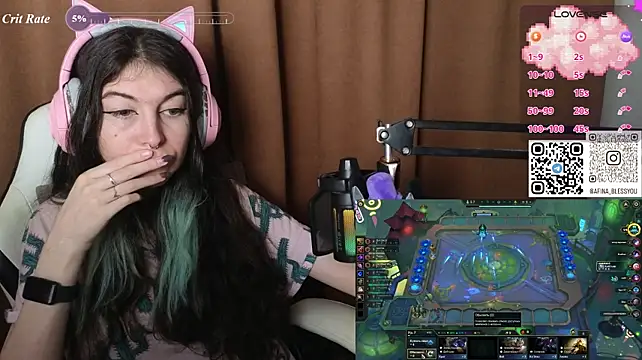 AfinaSweet stripchat live cam model