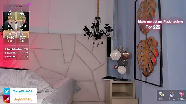 TaylerWhite stripchat live cam model