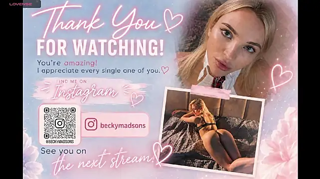 beckymadsons stripchat live cam model
