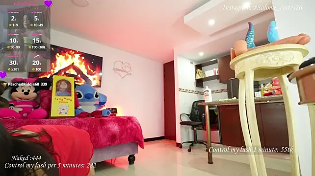 BitchySalome stripchat live cam model